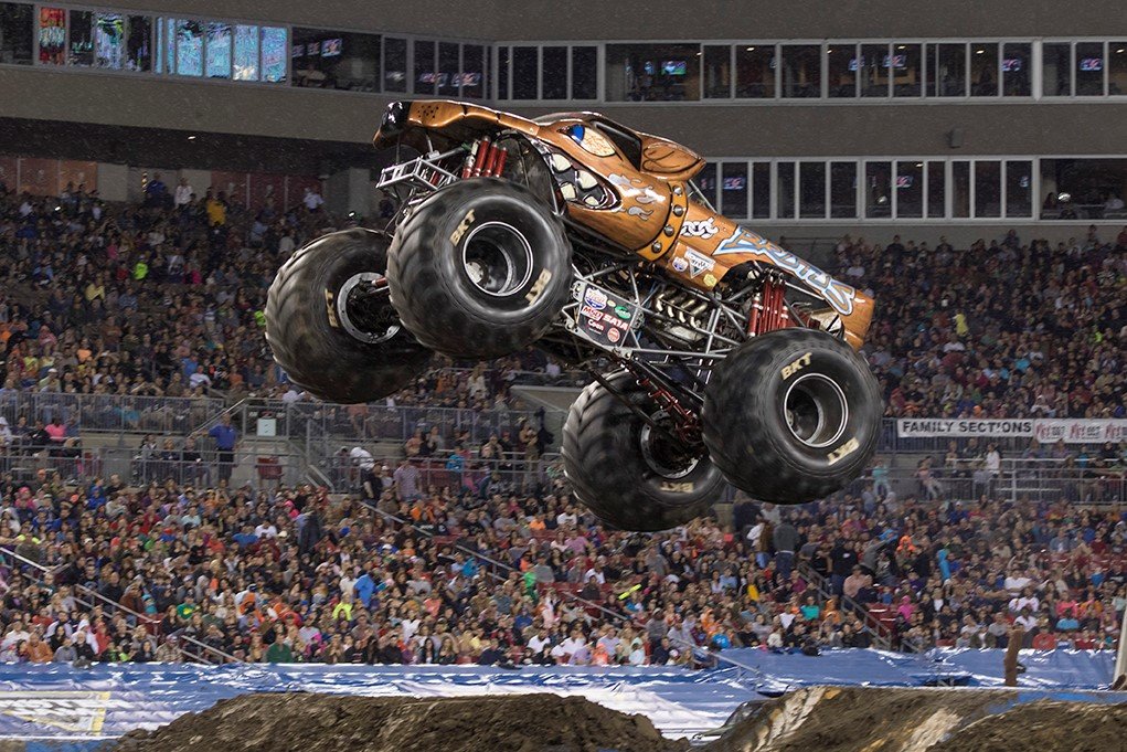 Monster truck Brutus will appear at the Wayne County Fair on August 12.